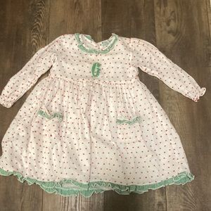 Sugar Dumplin 3T “G” dress